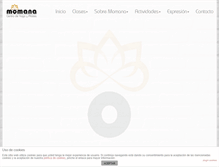 Tablet Screenshot of momana.com